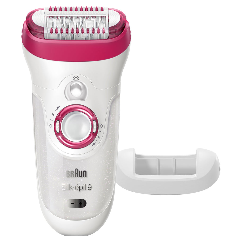 Braun Silk-epil 9 9-521 Wet & Dry Cordless Epilator with 2 Extras