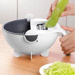 9 in 1 Multi functional Rotating Vegetable Cutter