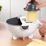 9 in 1 Multi functional Rotating Vegetable Cutter