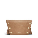 Hammitt Roger Pine Cone Brushed Gold Small Clutch