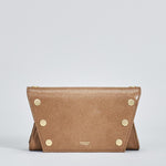 Hammitt Roger Pine Cone Brushed Gold Small Clutch