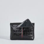 Hammitt VIP Half Pipe Gunmetal Small Clutch