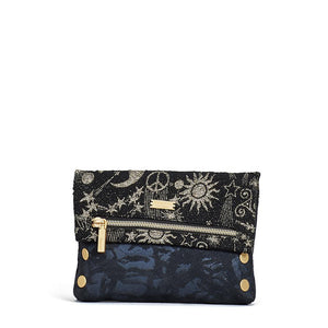 Hammitt VIP Stargaze Brushed Gold Small Clutch