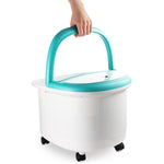 Belmint Foot Spa Bath Massager with Heat, Foot Soaking Tub Features, Bubbles and LCD Screen