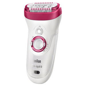 Braun Silk-epil 9 9-521 Wet & Dry Cordless Epilator with 2 Extras